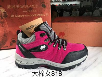 【大棉】批发运动鞋正品骆驼女子户外登山棉鞋批发818三色