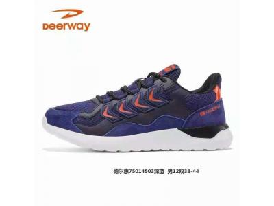 【混批挑码】正品批发运动鞋正品德尔惠男子网跑鞋批发75014503三色