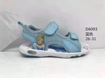 儿童鞋批发正品儿童鞋迪士尼童凉鞋小童D6093二色